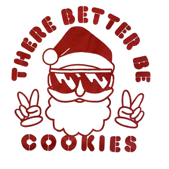 Tiny Whales LS Santa Shirt - Picture 3 of 4